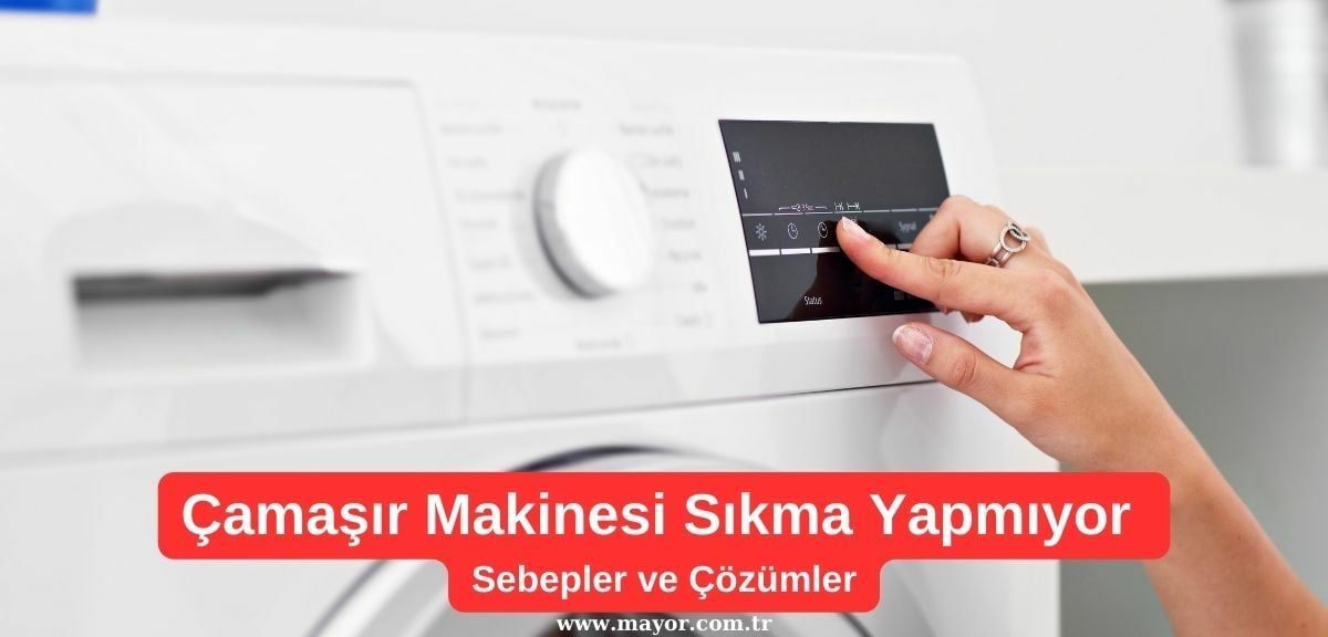 Beko Çamaşır makinesi su boşaltıyor sıkma yapmıyor